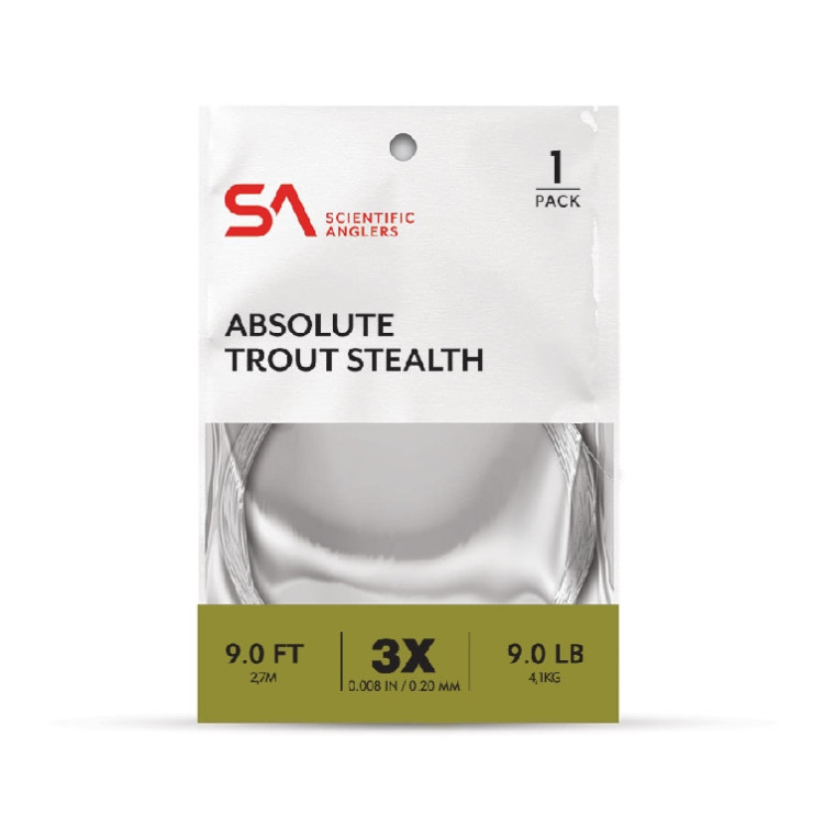 S.A. Absolute T/Leader Stealth 9' (3X) 9.0lb