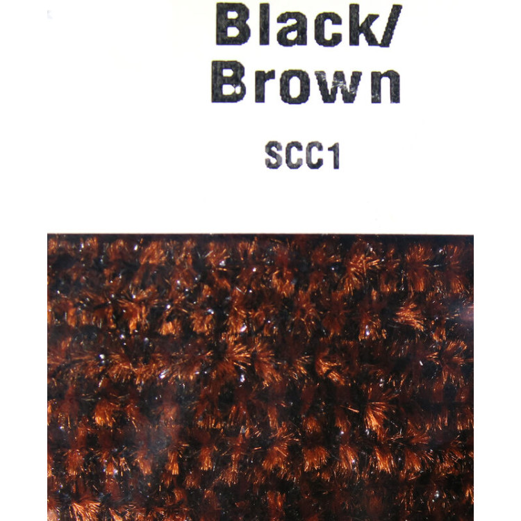 Speckled Chenille 1 Black/Brown