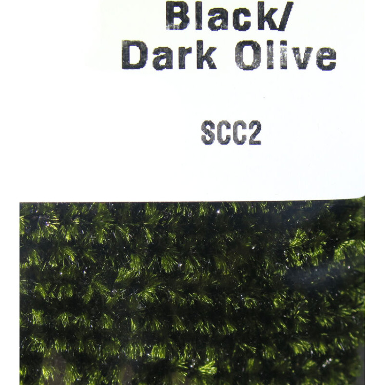 Speckled Chenille 2 Black/Dark Olive