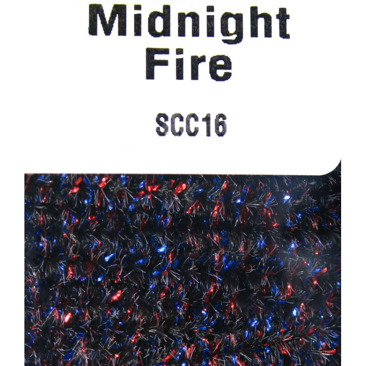 Speckled Chenille 16 Midnight Fire